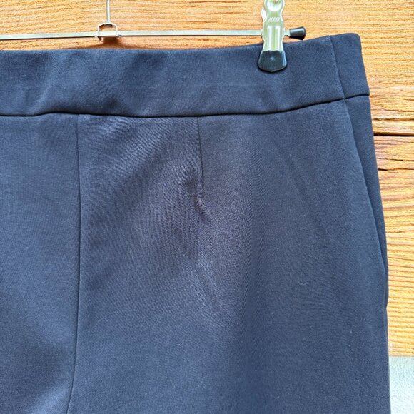 CHICO’S Black Pants. Knit, Wide Leg, Pull-on, Stretch Sz 0 US S/4. EUC - Picture 12 of 13